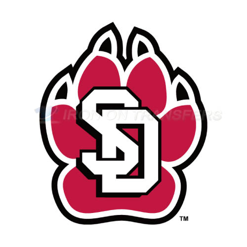 South Dakota Coyotes Iron-on Stickers (Heat Transfers)NO.6218
